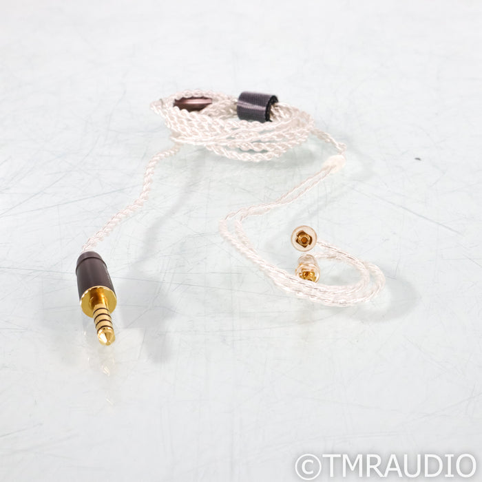 Meze Audio Rai Silver Plated Headphone Cable; 1.2m; MMCX to 3.5mm