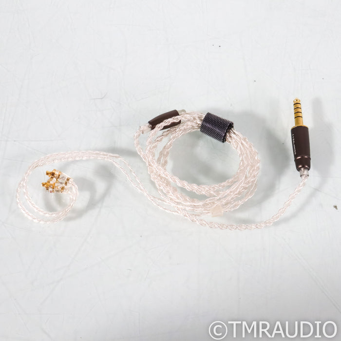 Meze Audio Rai Silver Plated Headphone Cable; 1.2m; MMCX to 3.5mm