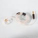 Meze Audio Rai Silver Plated Headphone Cable; 1.2m; MMCX to 3.5mm