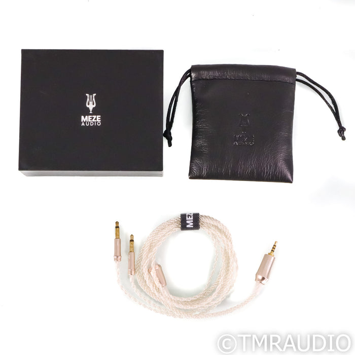 Meze Audio 99 Series Silver Plated Headphone Cable; 1.2m; 3.5mm Mono to 2.5mm