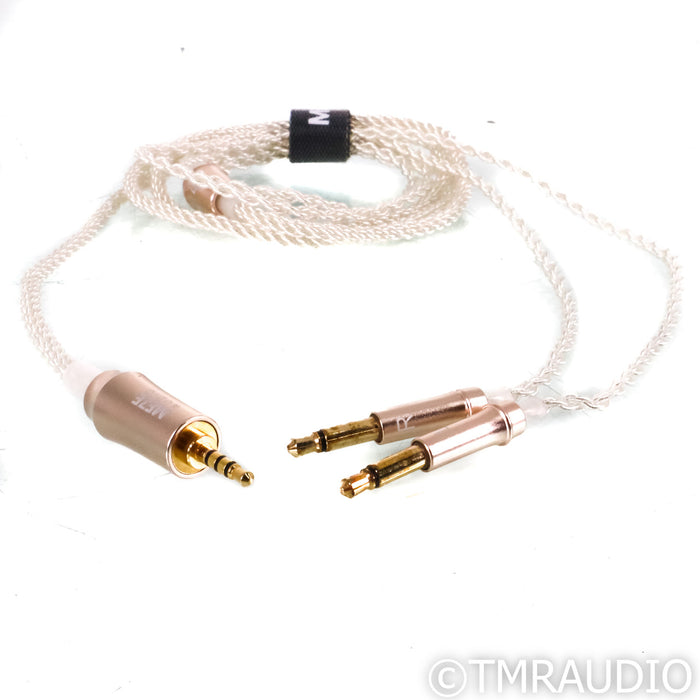 Meze Audio 99 Series Silver Plated Headphone Cable; 1.2m; 3.5mm Mono to 2.5mm