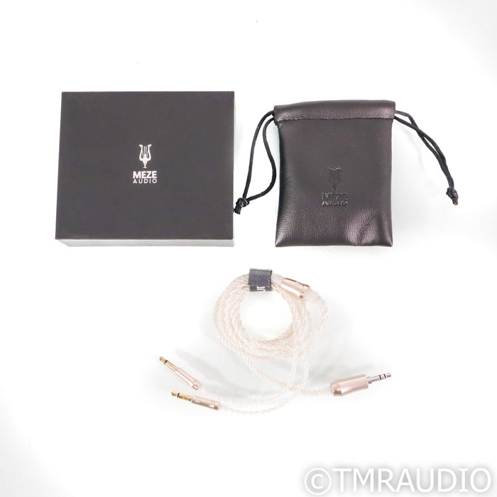 Meze Audio Series 99 Silver Plated Headphone Cable; 1.2m; 3.5mm Mono to 3.5mm