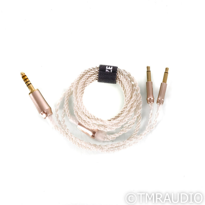 Meze Audio 99 Series Silver Plated Headphone Cable; 1.2m; 3.5mm Mono to 4.4mm