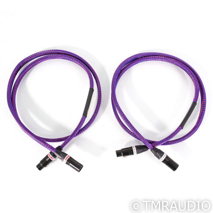 Snake River Audio Signature Series Mamushi XLR Cables; 1.5m Pair Interconnects