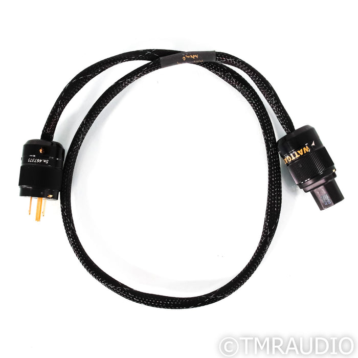 Morrow Audio MAP-4 Power Cable; 1m AC Cord