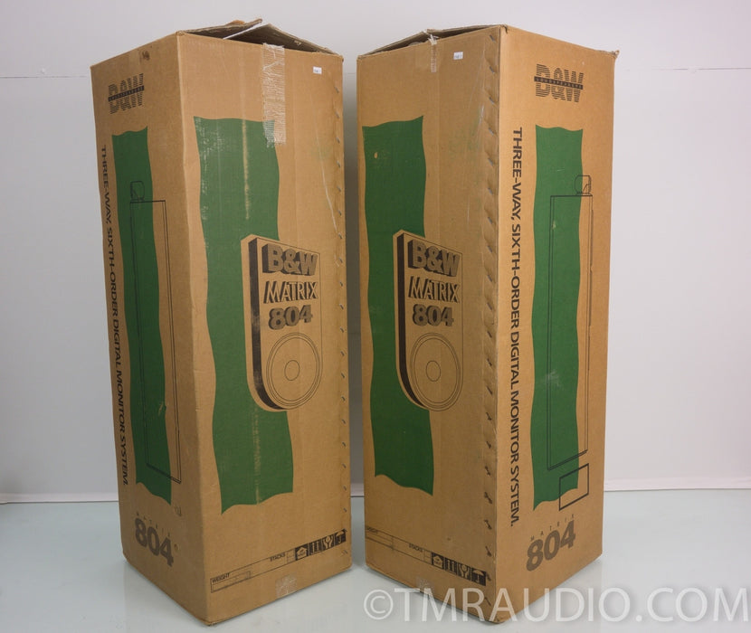 B&W Matrix 804 Speakers