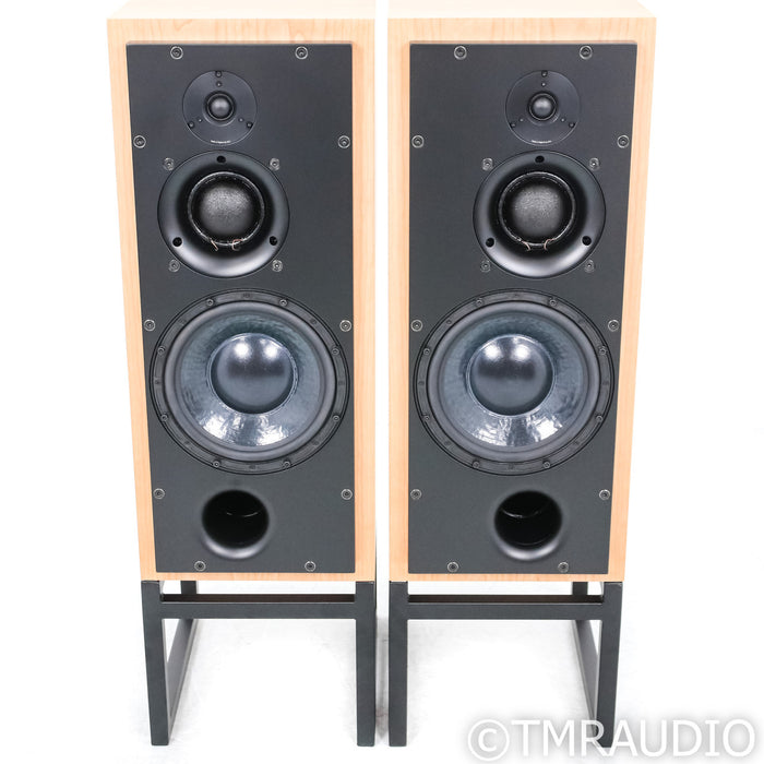 ATC SCM50PSL Bookshelf Speakers; Cherry Pair with Stands