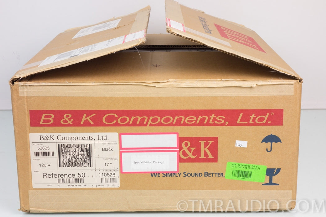 B&K Components Reference 50 A/V Preamp / Processor SE Pkg in Factory Box