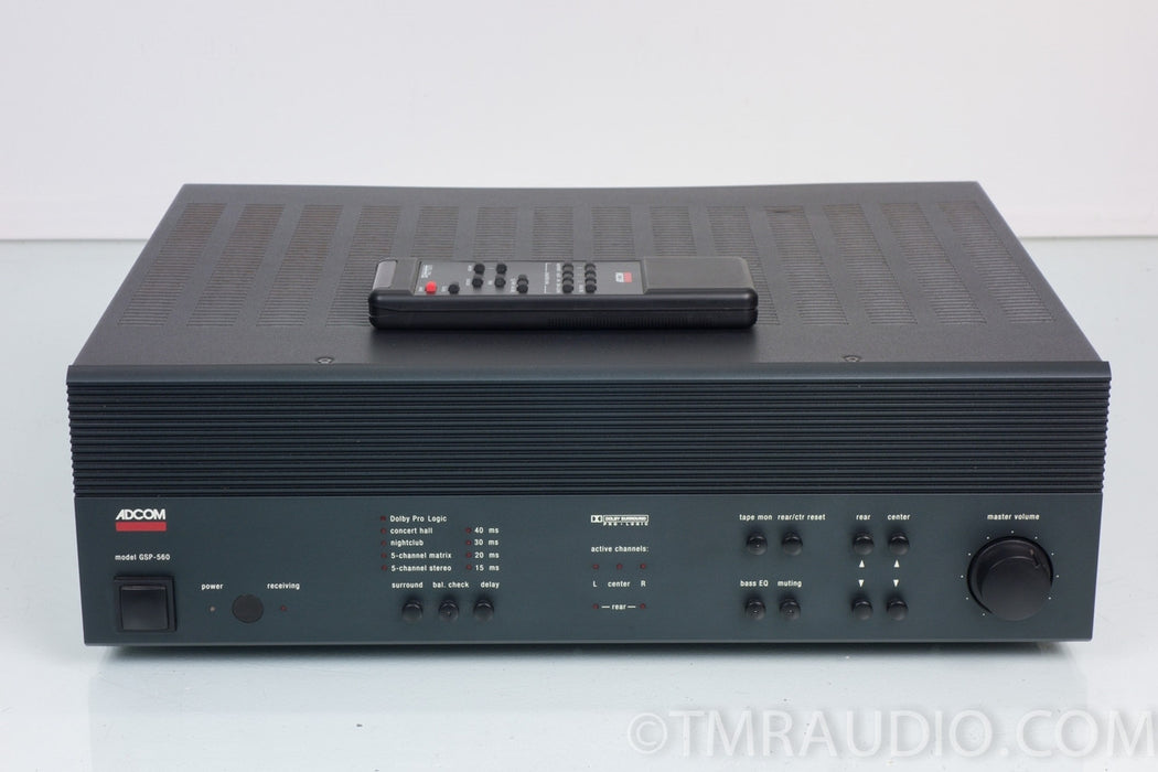 Adcom GSP-560 Surround Processor / Amplifier in Factory Box