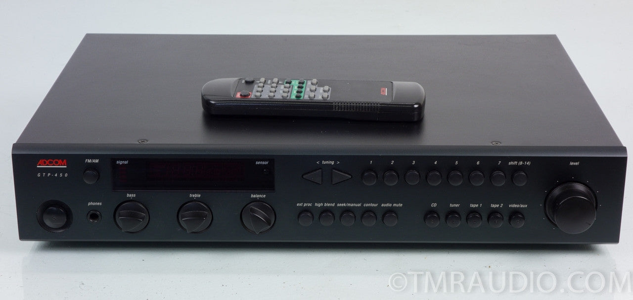 Adcom GTP-450 Stereo Preamplifier / Preamp / Tuner in Factory Box