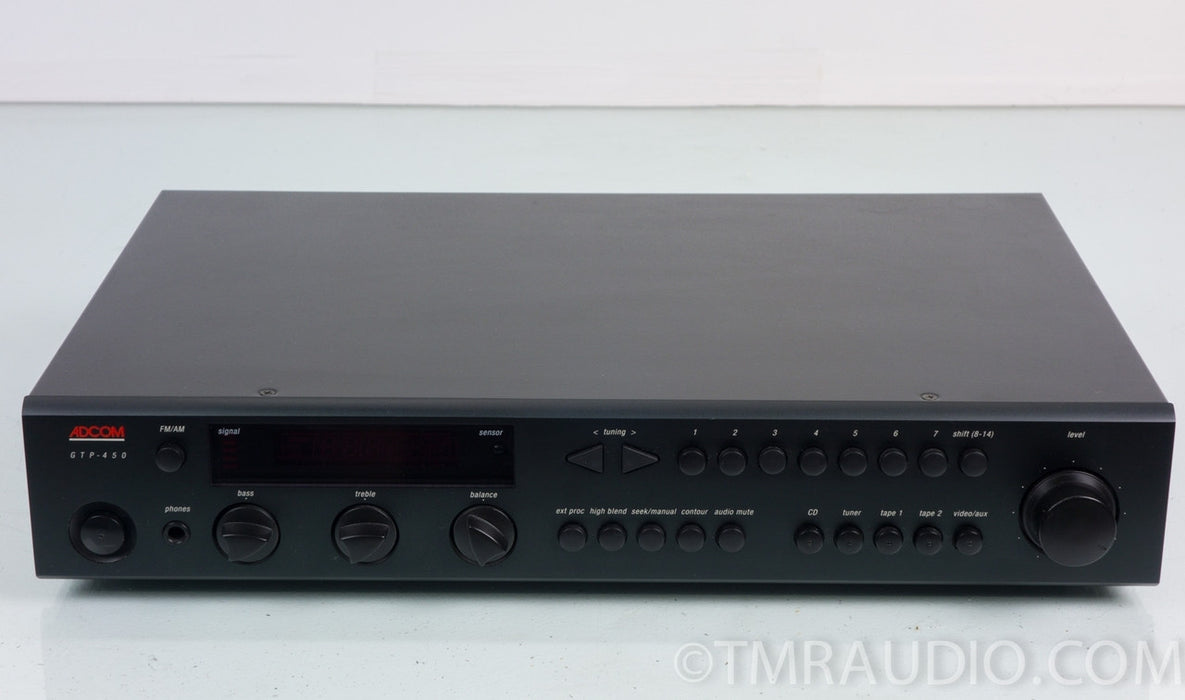 Adcom GTP-450 Stereo Preamplifier / Preamp / Tuner in Factory Box
