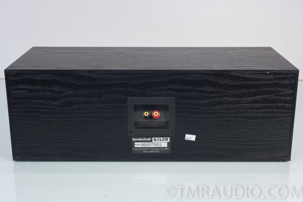 Speakercraft 6.1 LCR Center Channel or Bookshelf Speaker