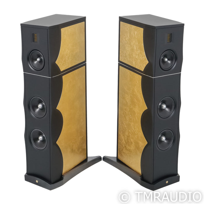 Gold Note XT-7 Floorstanding Speakers; Gold Leaf Pair