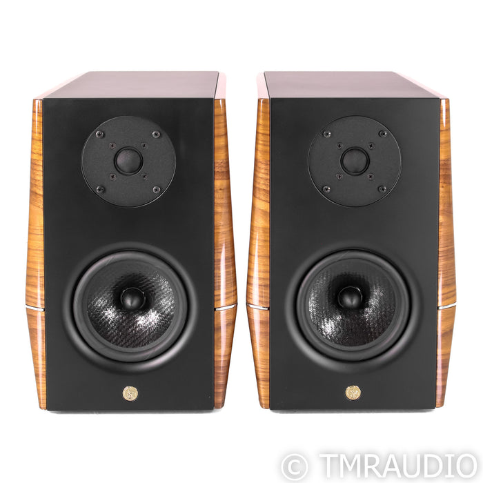 Gold Note A3 EVO Bookshelf Speakers; Gloss Walnut Pair