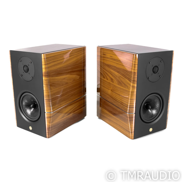 Gold Note A3 EVO Bookshelf Speakers; Gloss Walnut Pair