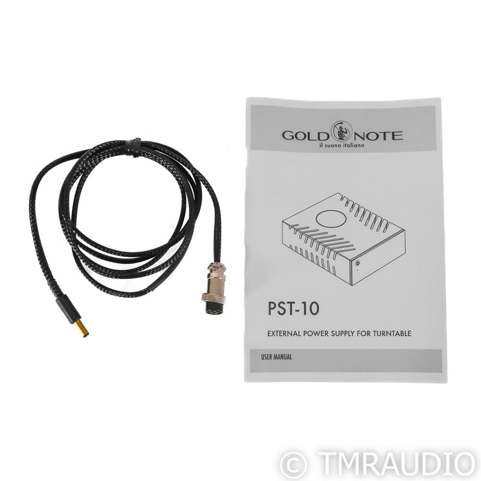 Gold Note PST-10 Turntable Power Supply; Gold