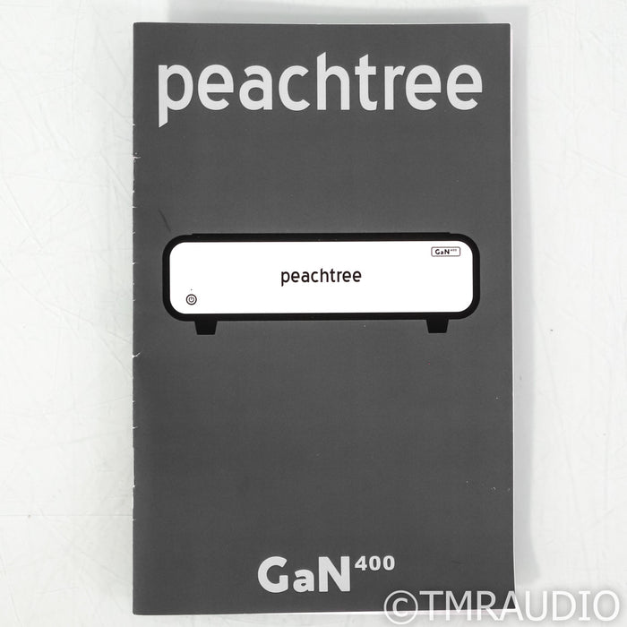Peachtree Audio GaN400 Stereo Power Amplifier; Gloss Mocha