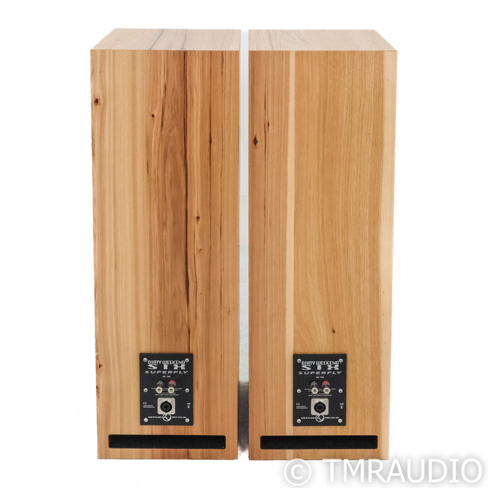 Zu DW 6 Superfly Floorstanding Speakers; Dirty Weekend; Rustic Hickory Pair