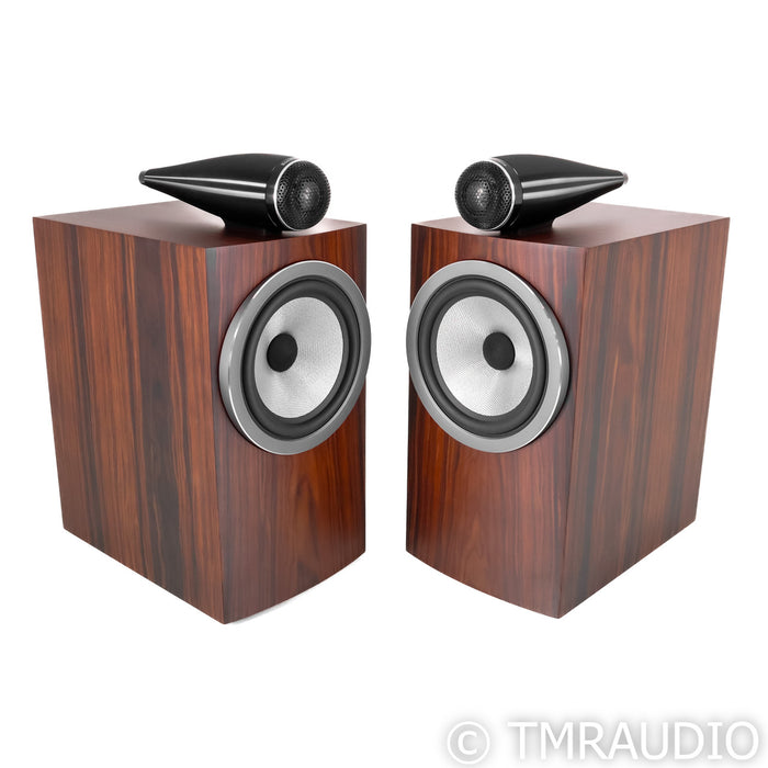 B&W 705 S3 Bookshelf Speakers; Mocha Pair