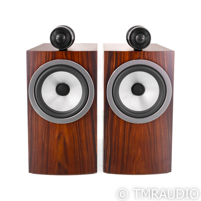 B&W 705 S3 Bookshelf Speakers; Mocha Pair