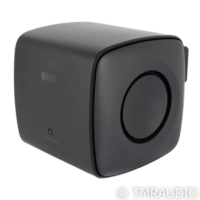 KEF KC62 Dual 6.5" Powered Subwoofer; Black