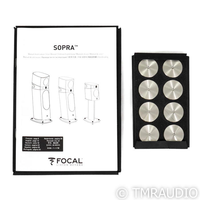Focal Sopra No. 3 Floorstanding Speakers; Black Lacquer Pair (Used)