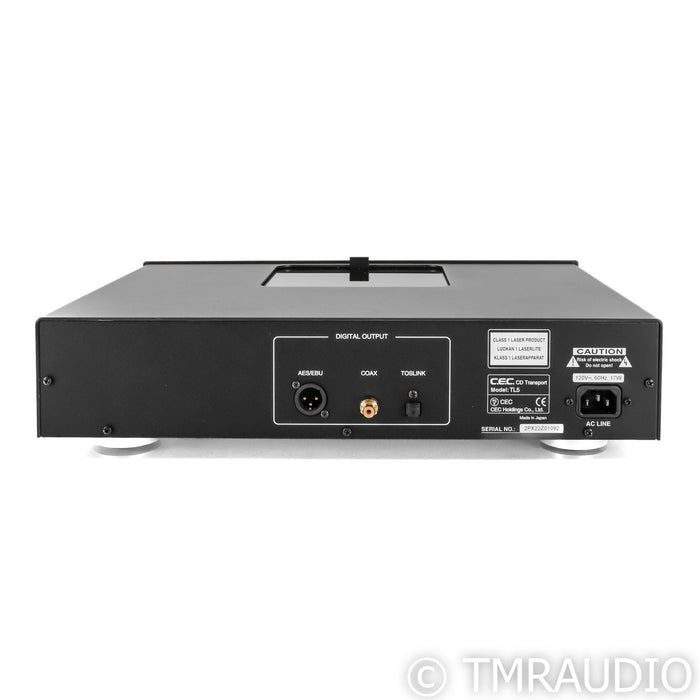 CEC TL5 Belt Drive CD Transport; Upgraded Remote & Disc Stabilizer