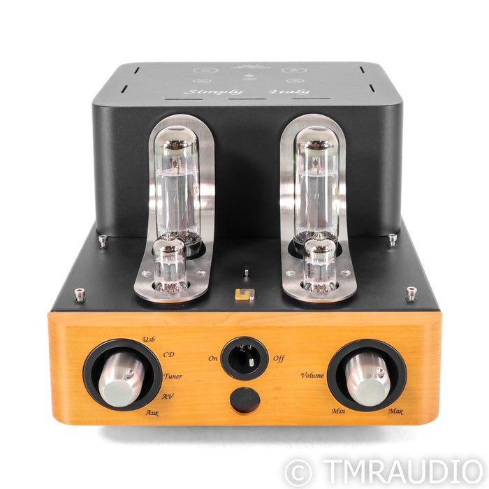 Unison Research Simply Italy Stereo Tube Integrated Amplifier; Cherry