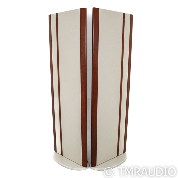 Magnepan MG 3.7i Planar Magnetic Floorstanding Speakers; Cherry & Off White Pair