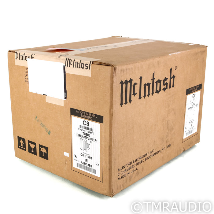 McIntosh C8 Stereo Tube Preamplifier; MM & MC Phono (Sealed)