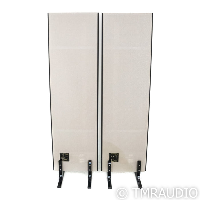 Magnepan MG 1.7i Planar Magnetic Floorstanding Speakers; Black & Off-White Pair