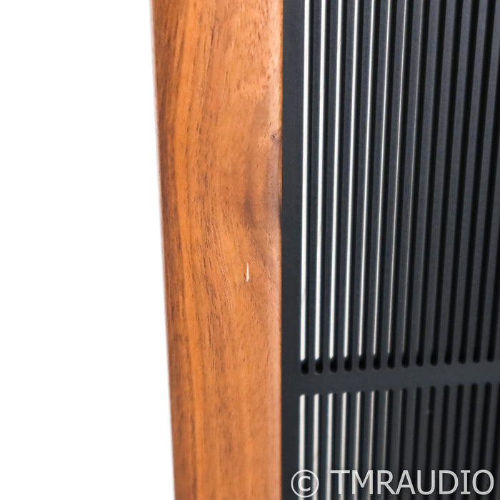 Sanders Sound Systems 10e Electrostatic Floorstanding Speakers; Walnut Pair