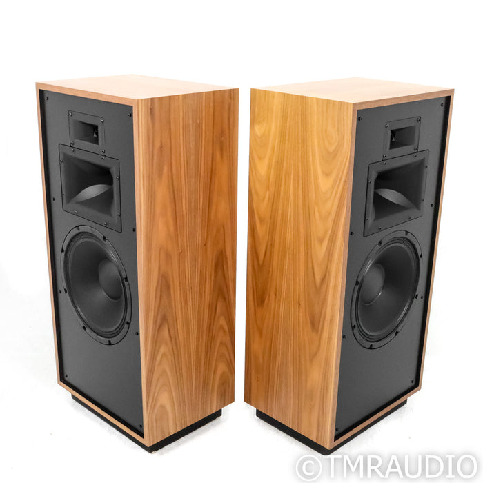Klipsch Forte IV Floorstanding Speakers; American Walnut Pair