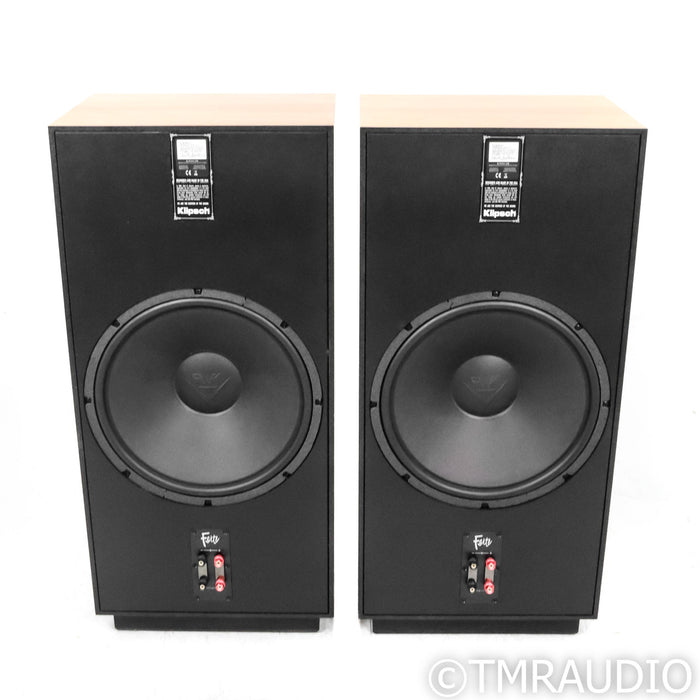 Klipsch Forte IV Floorstanding Speakers; American Walnut Pair