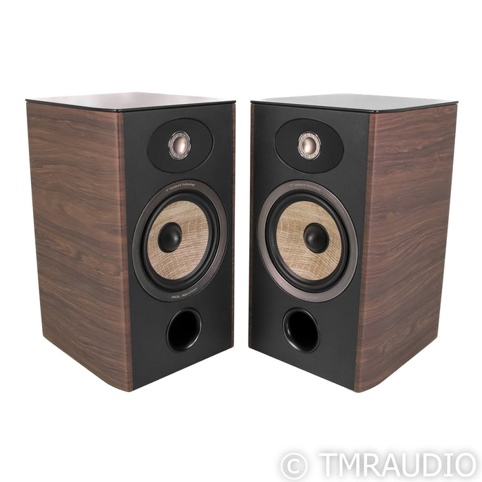 Focal Aria 906 Bookshelf Speakers; Noyer Vinyl Pair