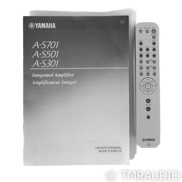 Yamaha A-S501 Stereo Integrated Amplifier; MM Phono