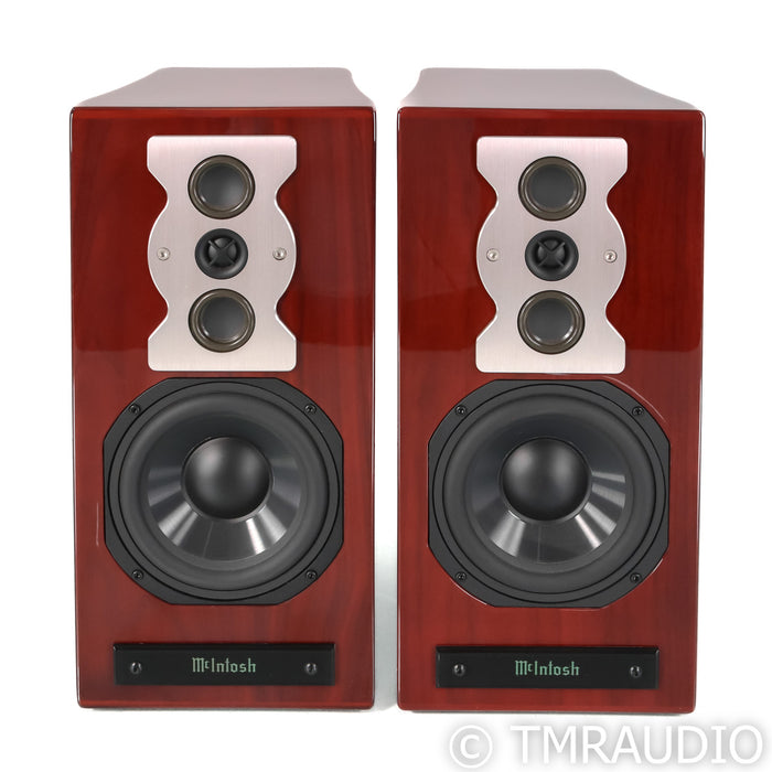 McIntosh XR50 Bookshelf Speakers; Red Walnut Pair