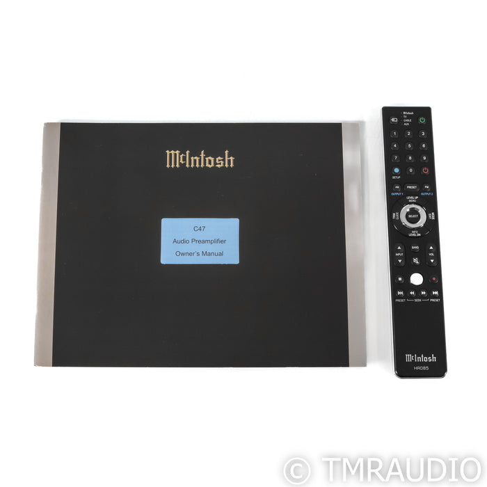 McIntosh C47 Stereo Preamplifier; MM & MC Phono