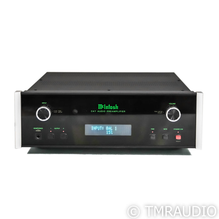 McIntosh C47 Stereo Preamplifier; MM & MC Phono