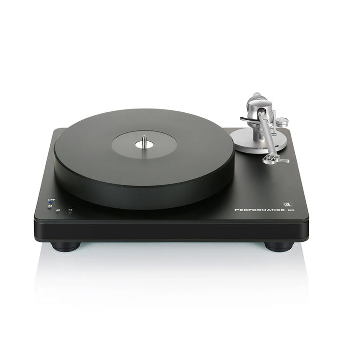 Clearaudio Performance DC AiR Turntable; Satisfy Carbon Fiber; No Cart (Open Box)