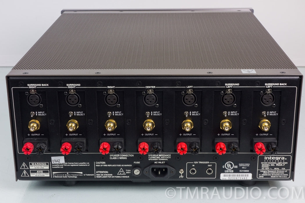 Integra Research / BAT RDA-7 7 Channel Power Amplifier