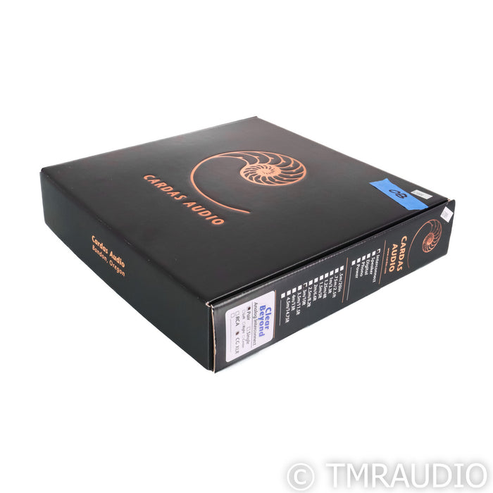 Cardas Clear Beyond XLR Cables; 3m Pair Balanced Interconnects (Open Box)