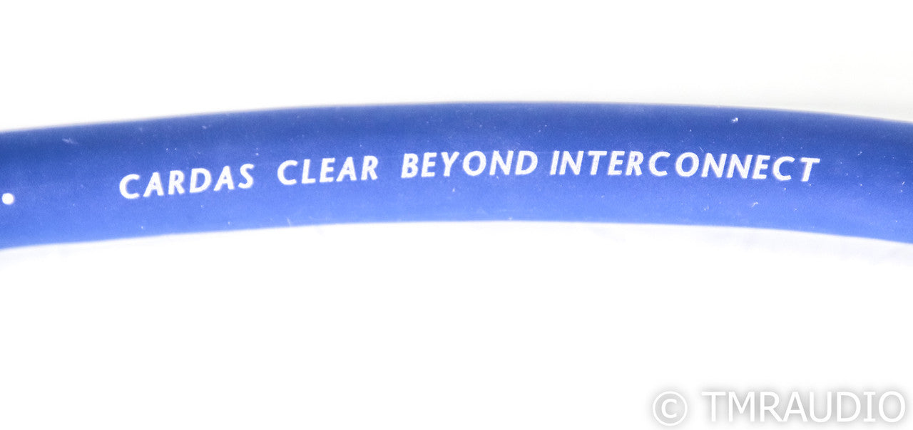 Cardas Clear Beyond XLR Cables; 3m Pair Balanced Interconnects (Open Box)