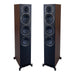 ELAC Uni-Fi UFR52 Floorstanding Speakers; Black & Walnut Pair (Open Box)