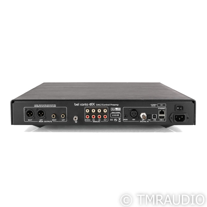 Bel Canto E1X Stereo Preamplifier & DAC; D/A Converter