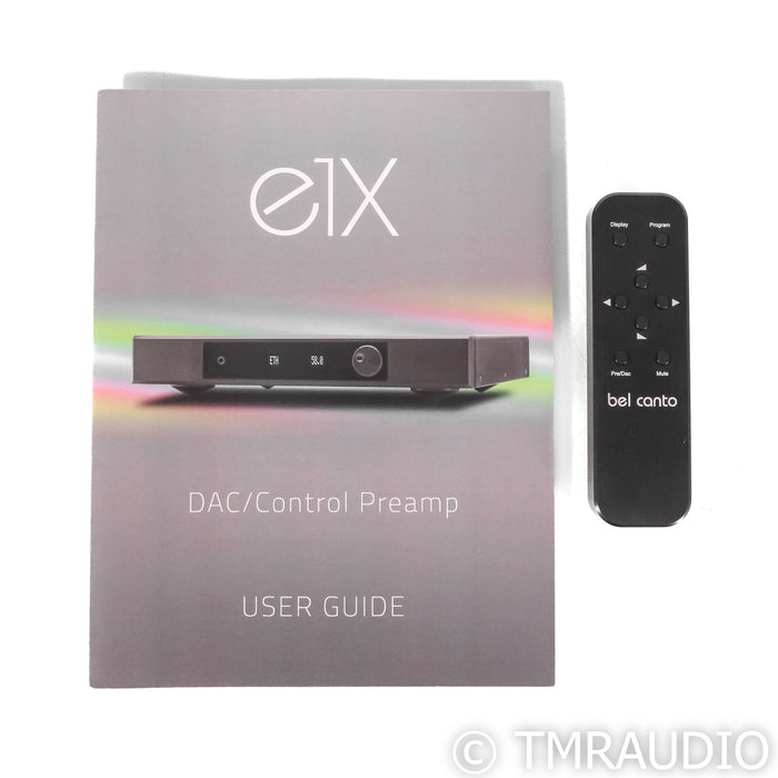 Bel Canto E1X Stereo Preamplifier & DAC; D/A Converter