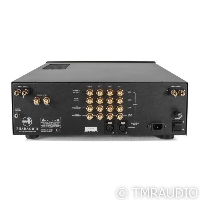 Rogue Audio Pharaoh II Stereo Tube Hybrid Integrated Amplifier; MM & MC Phono