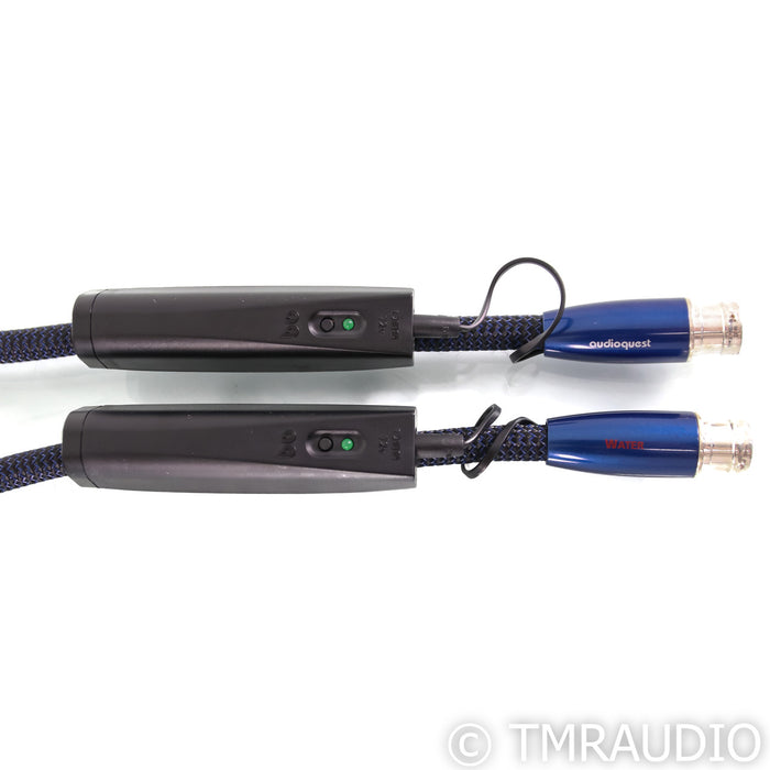 AudioQuest Water XLR Cables; 9m Pair Balanced Interconnects