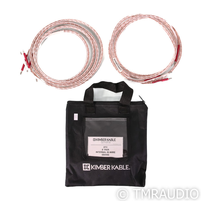 Kimber Kable 8TC Bi-Wire Speaker Cables; 2.5m Pair