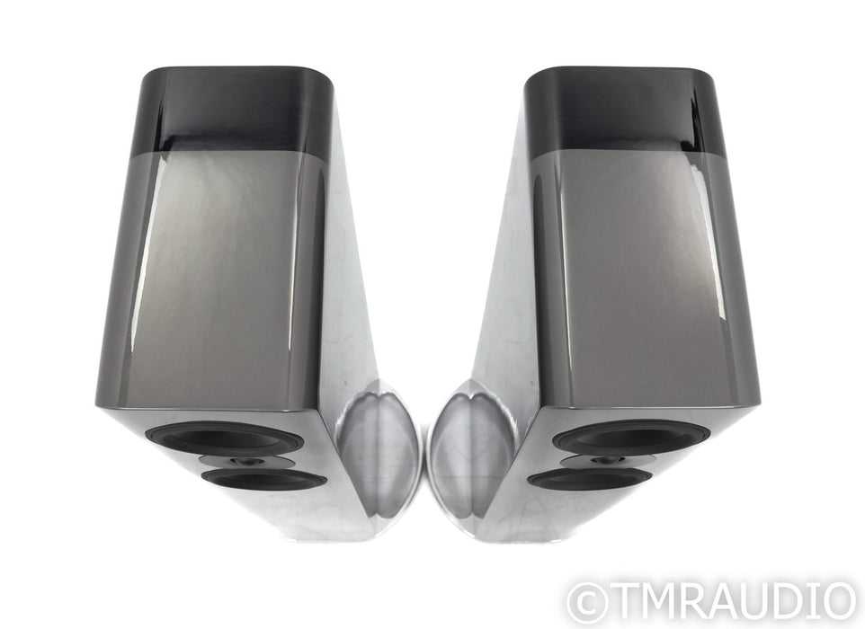 Q Acoustics Concept 500 Floorstanding Speakers; Silver & Ebony Pair (Open Box)